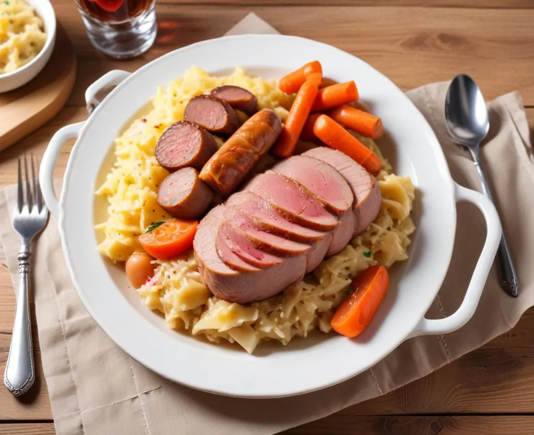 Choucroute garnie traditionnelle