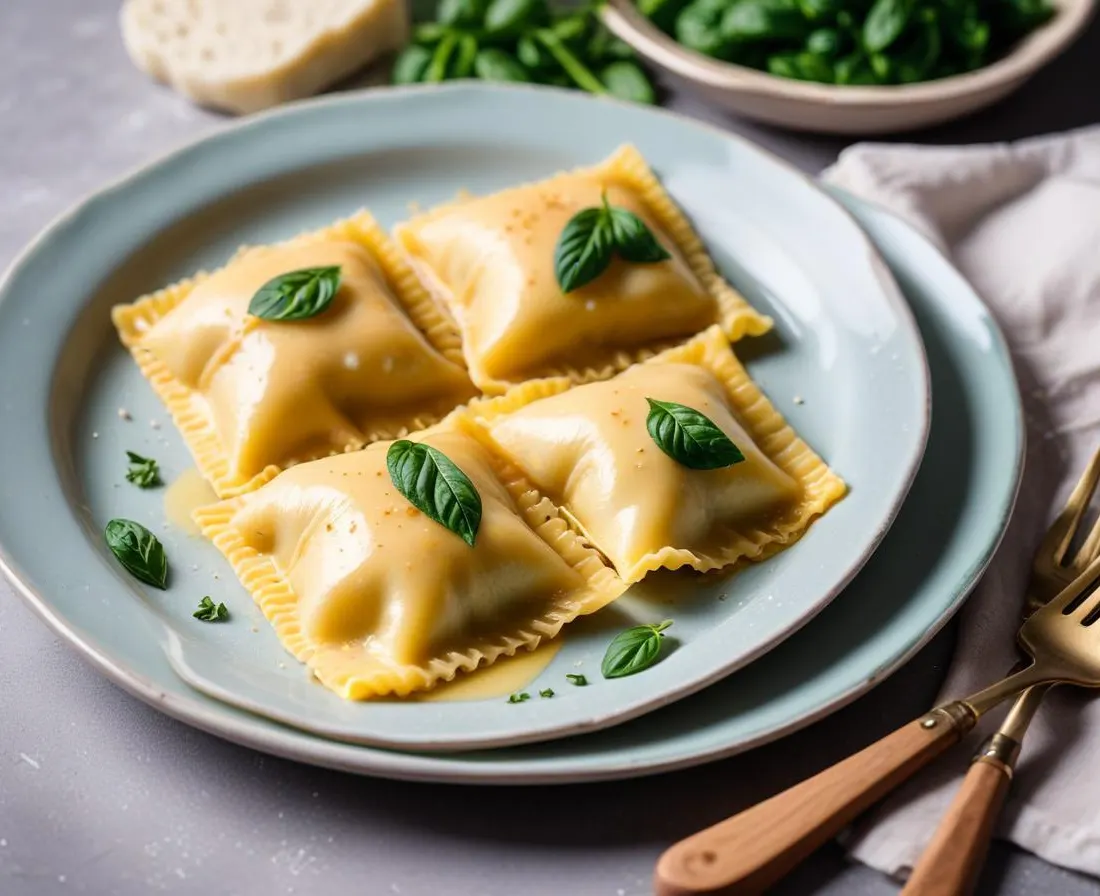 Raviolis Ricotta Épinards Maison