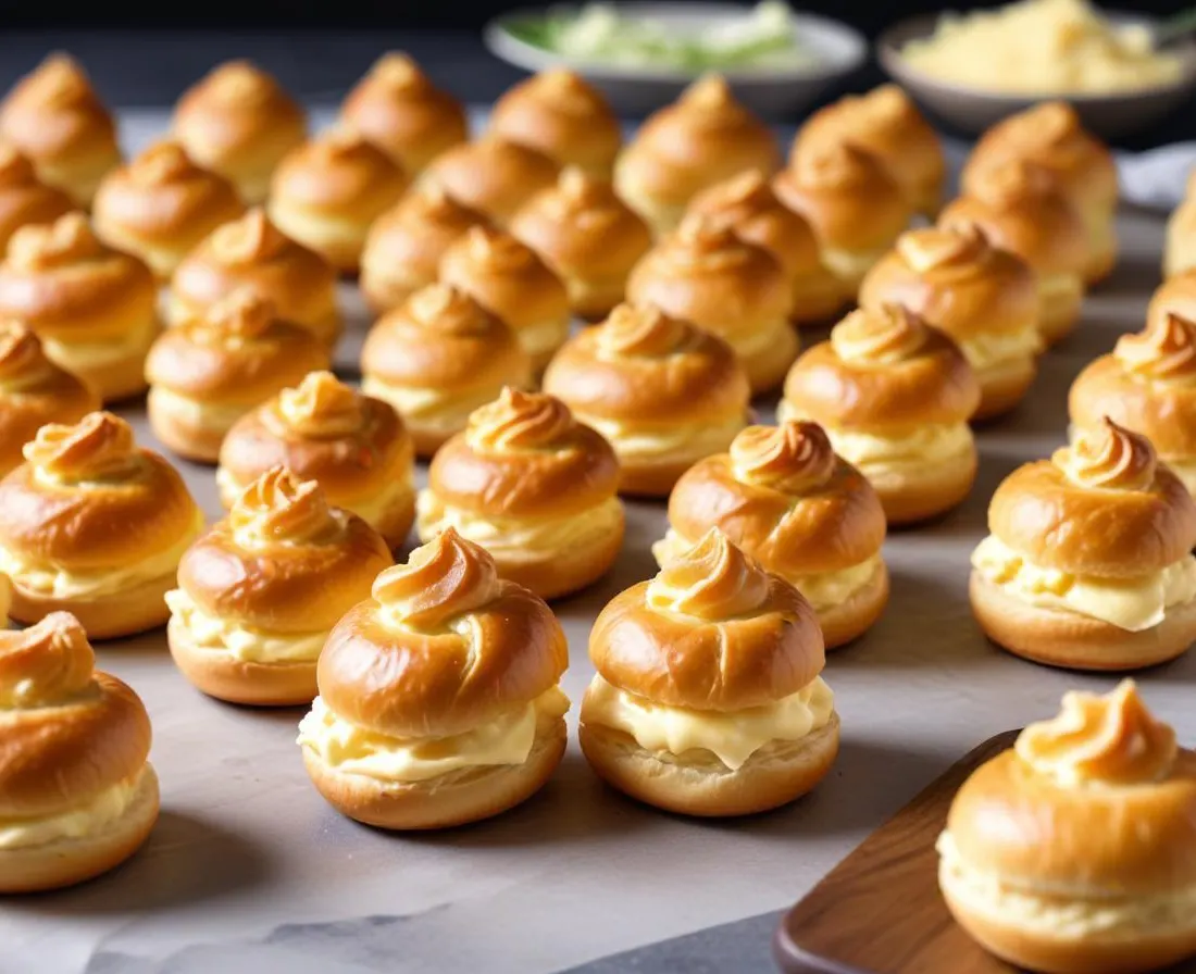 Choux Salés au Fromage
