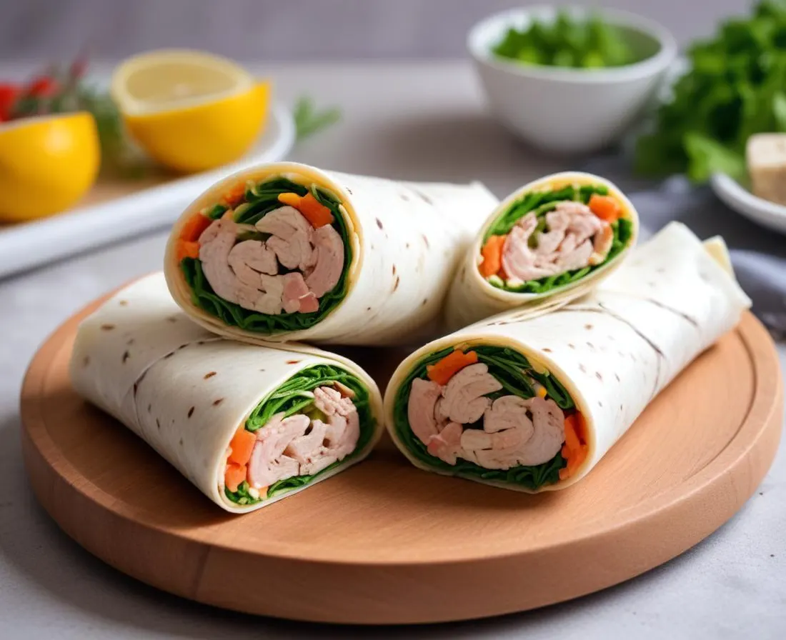 Wrap au thon facile et rapide