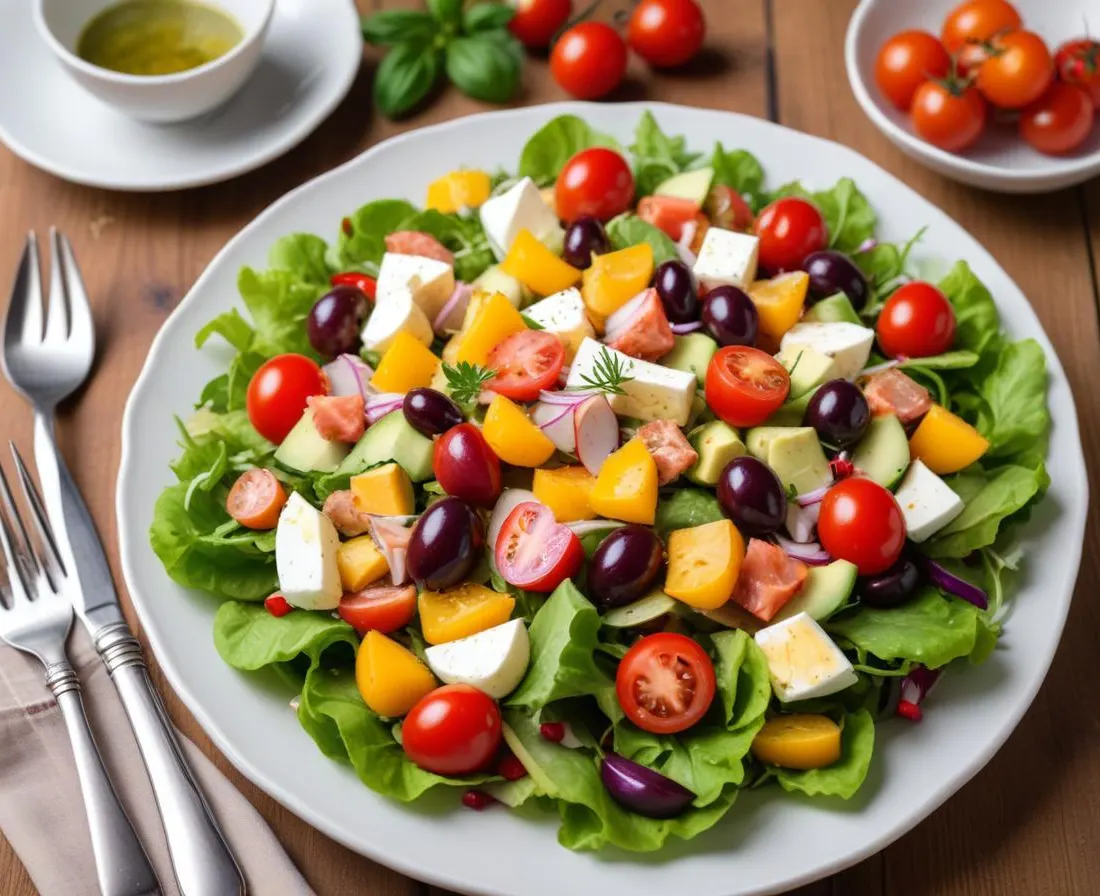 Salade Estivale Méditerranéenne