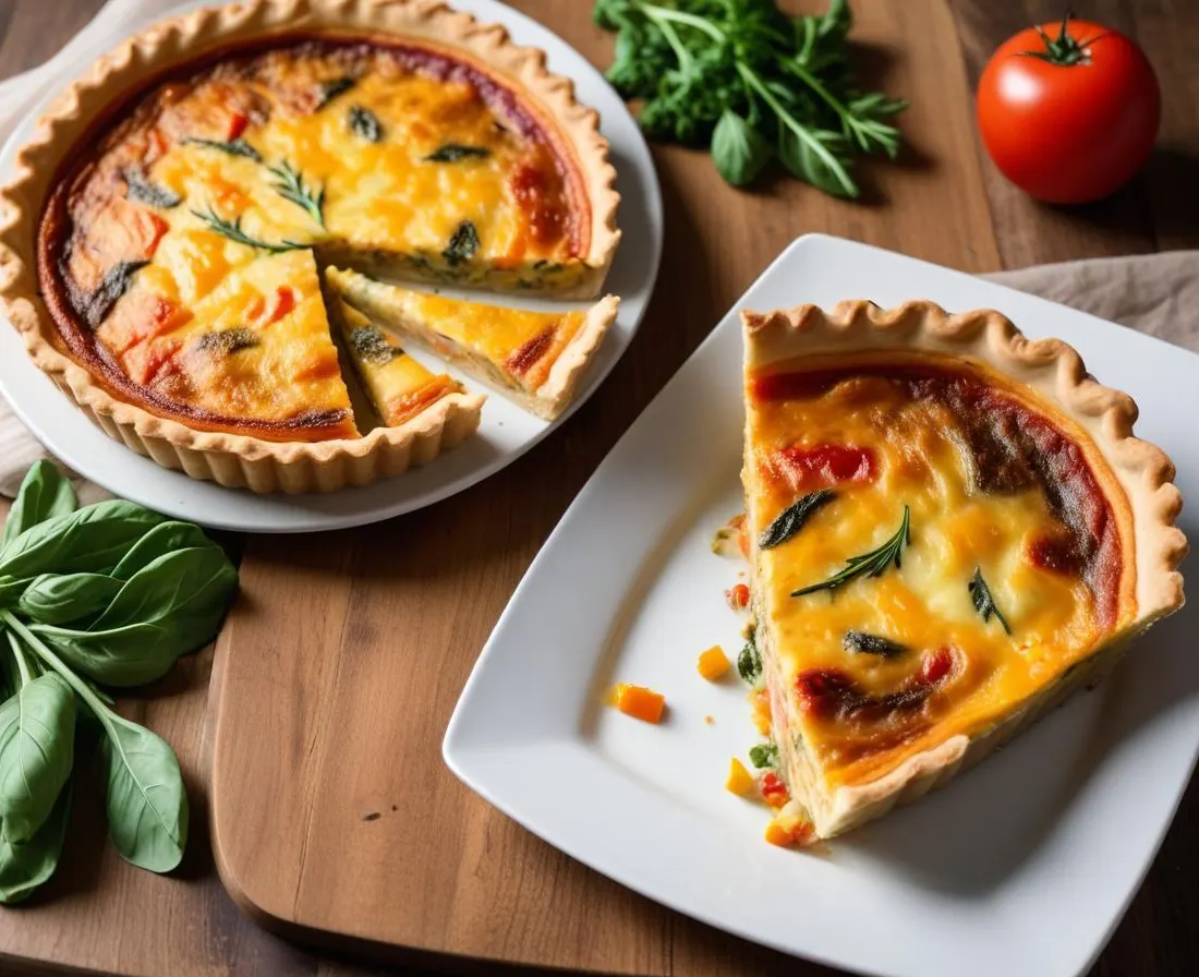 Quiche aux légumes d'été (à emporter)