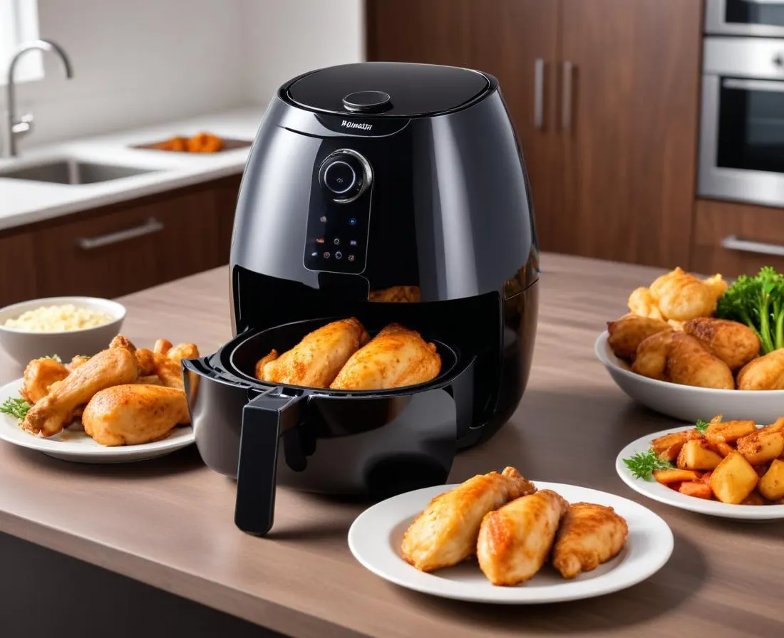 Hauts de cuisse de poulet au Air Fryer
