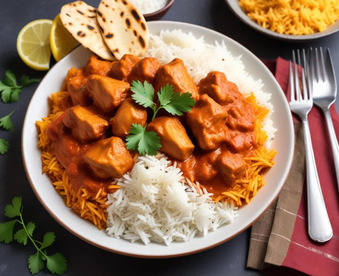 Poulet Tikka Masala et Riz Basmati
