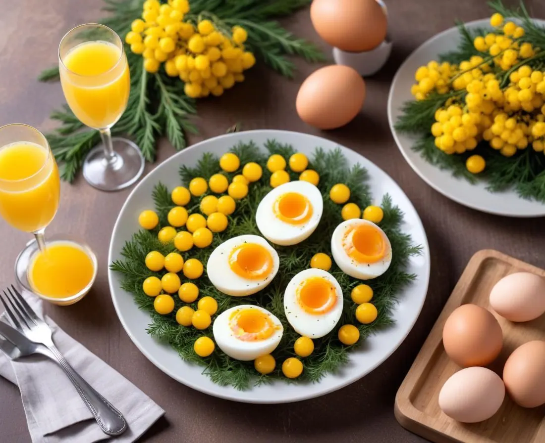 Oeufs Mimosa Traditionnels