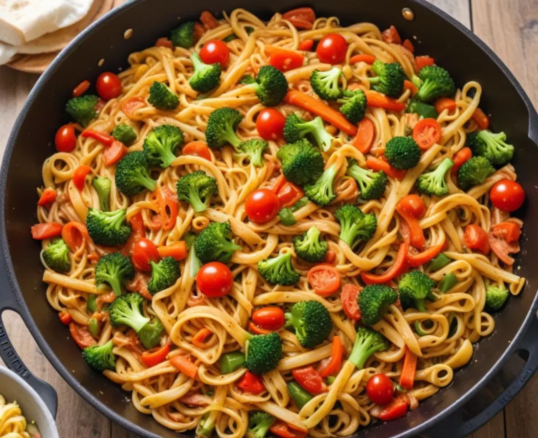 Nouilles Sautées Express aux Légumes (One Pot)
