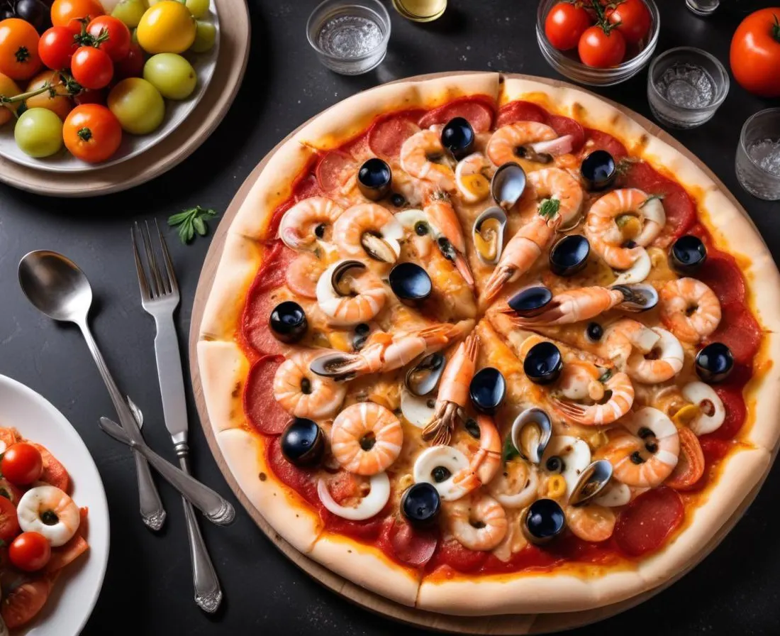 Pizza Pescatore aux Fruits de Mer