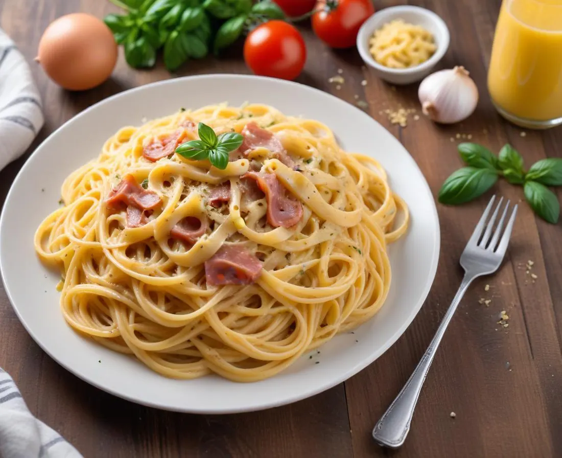 Spaghetti Carbonara à l'Italienne