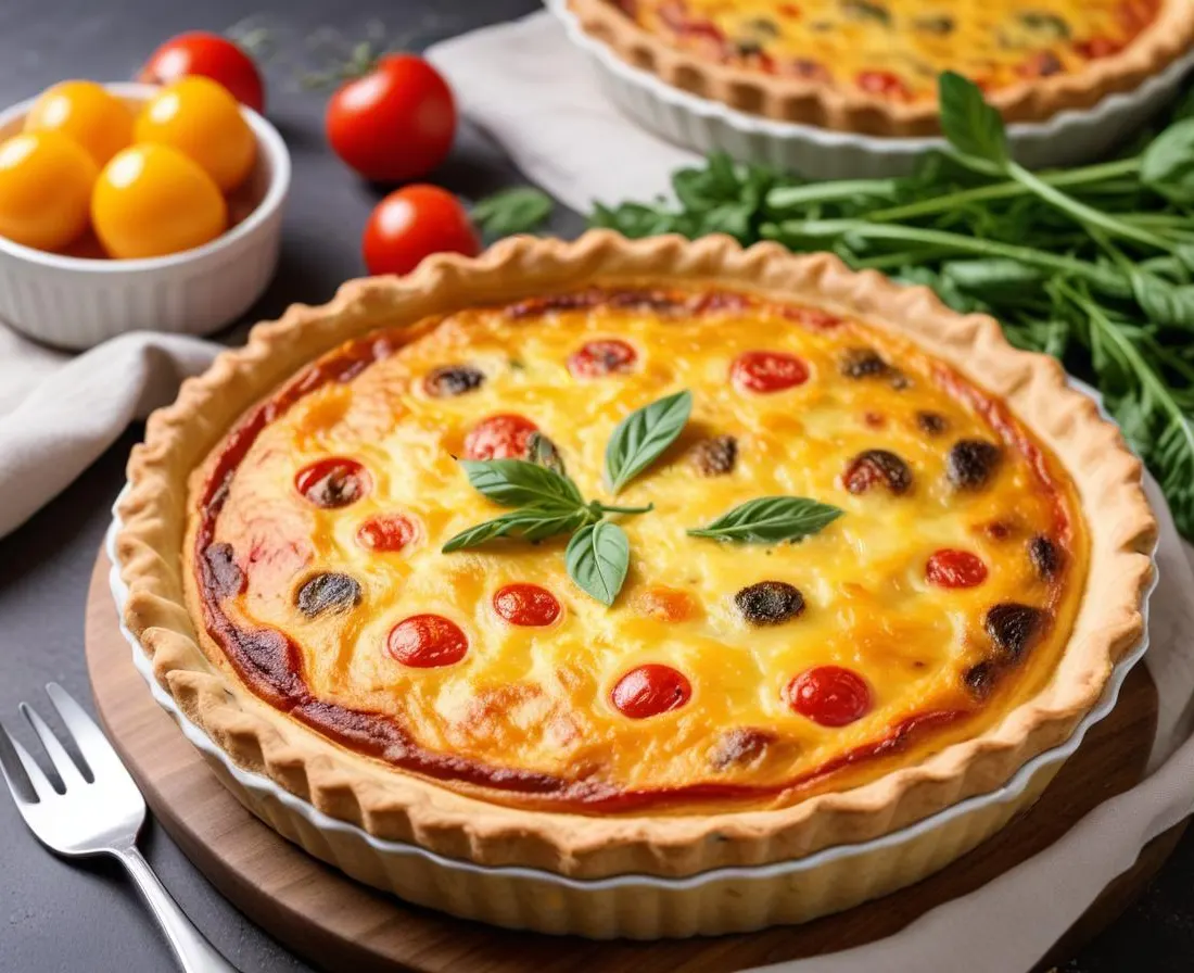 Quiche aux légumes d'été