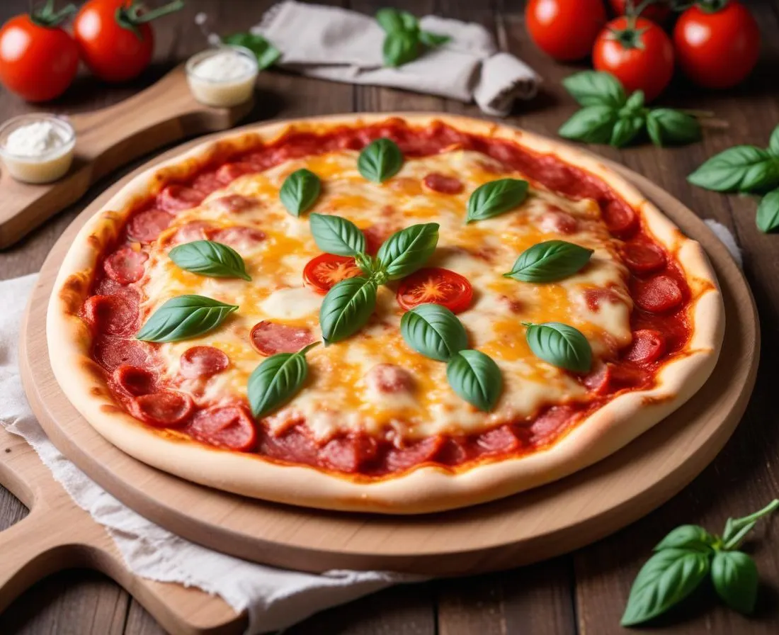 Pâte à Pizza à Fermentation Lente (48h)