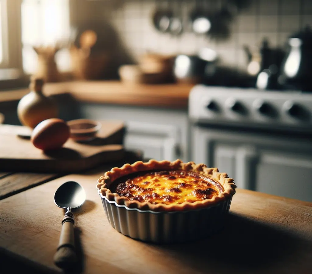 Quiche lorraine individuelle (à réchauffer)