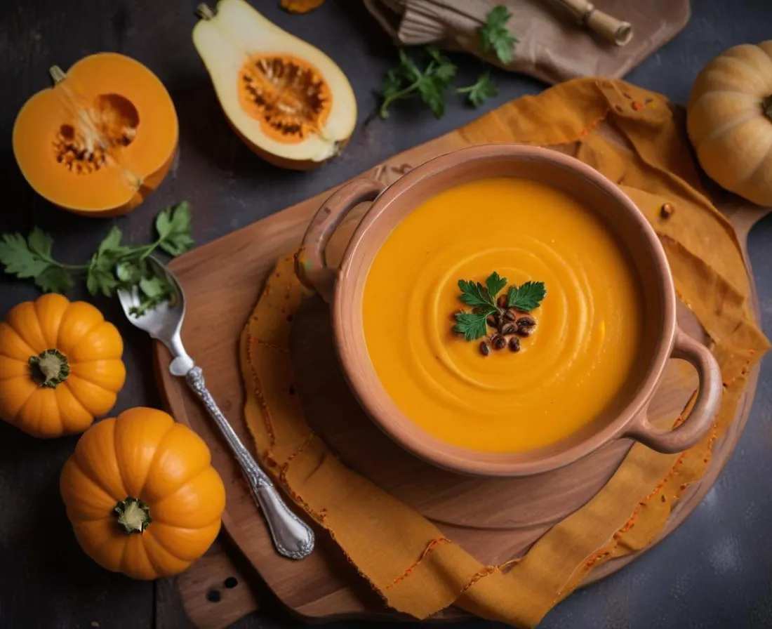 Velouté d'Automne Crémeux à la Courge Butternut