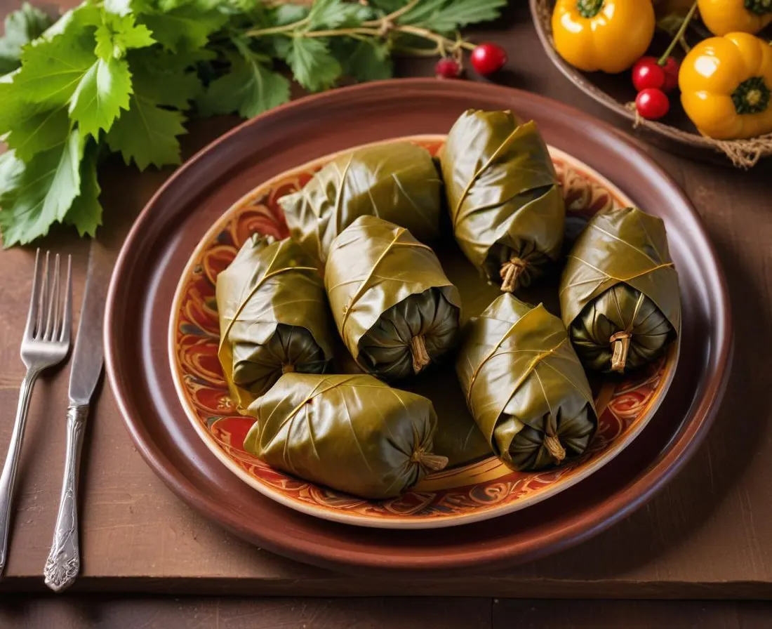 Dolmas : Feuilles de Vigne Farcies Traditionnelles
