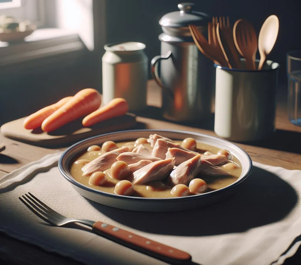 Blanquette de dinde rapide et facile