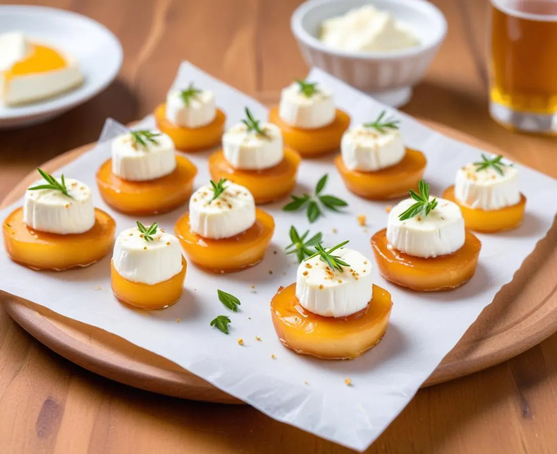 Mini Feuilletés Chèvre et Miel