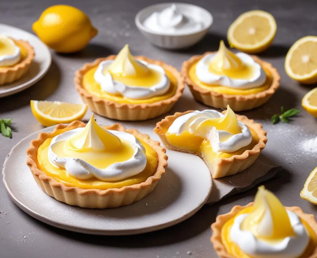 Tartelettes au Citron Meringuées