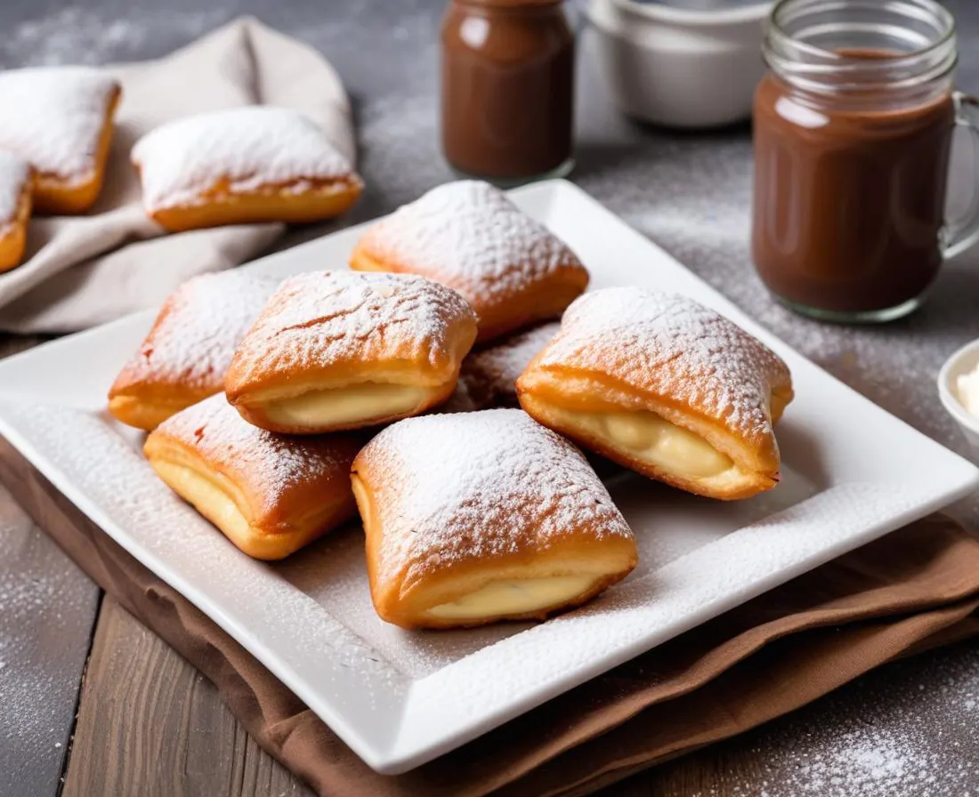 Beignets fourrés au Nutella