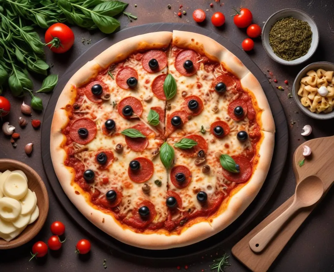 Pizza Forestière Gourmande