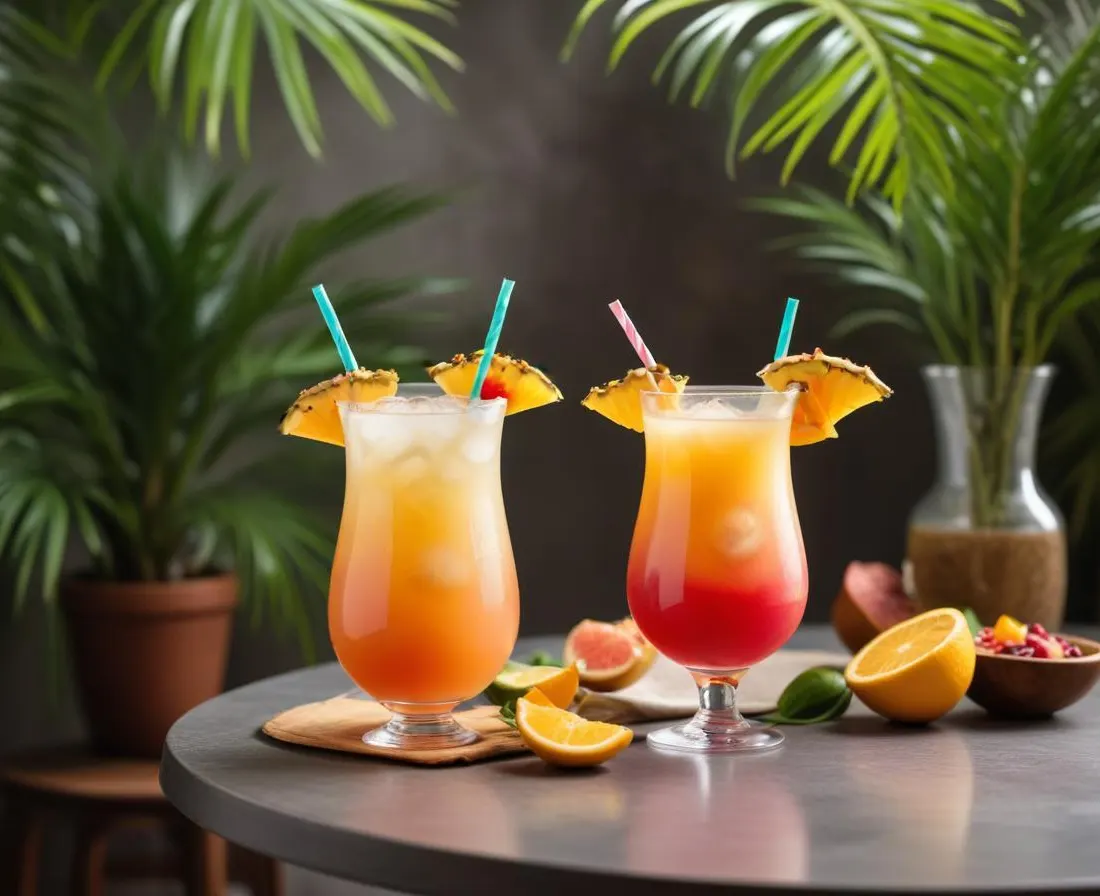 Brume Tropicale : Cocktail Exotique Sans Alcool
