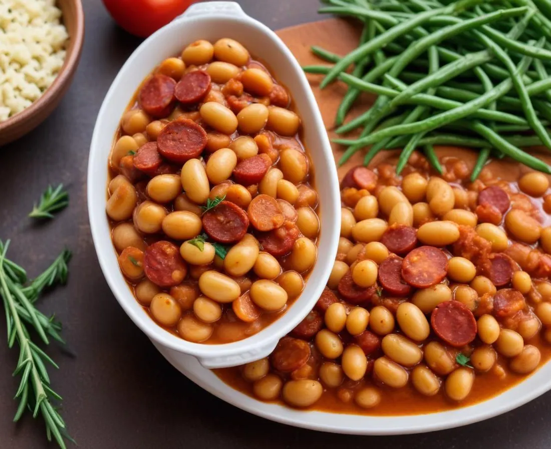 Poêlée gourmande de haricots blancs au chorizo