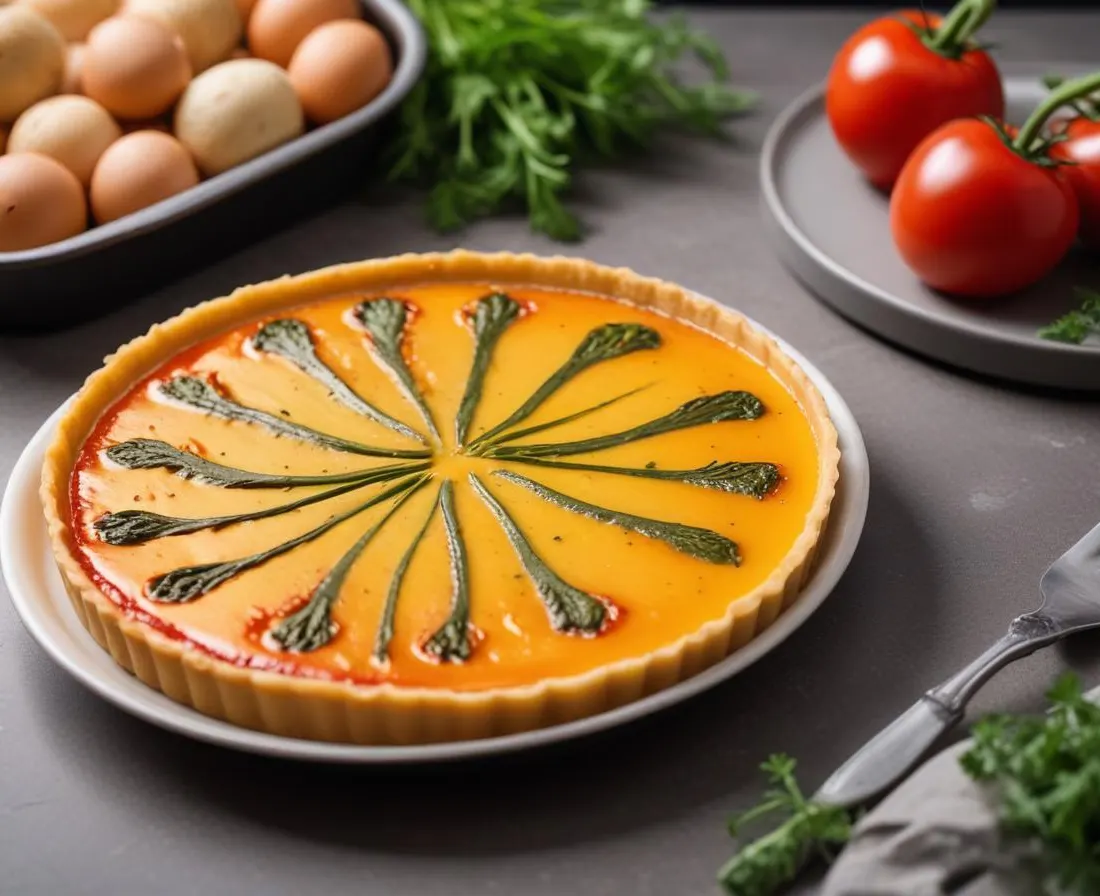 Flan de légumes printaniers