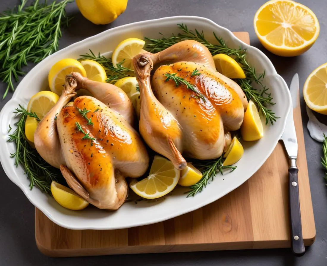 Poulet Rôti Citron & Herbes