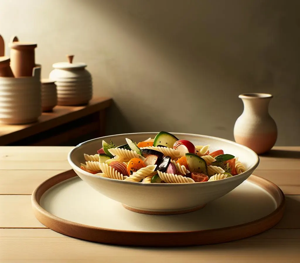 Salade de Pâtes aux Légumes Grillés