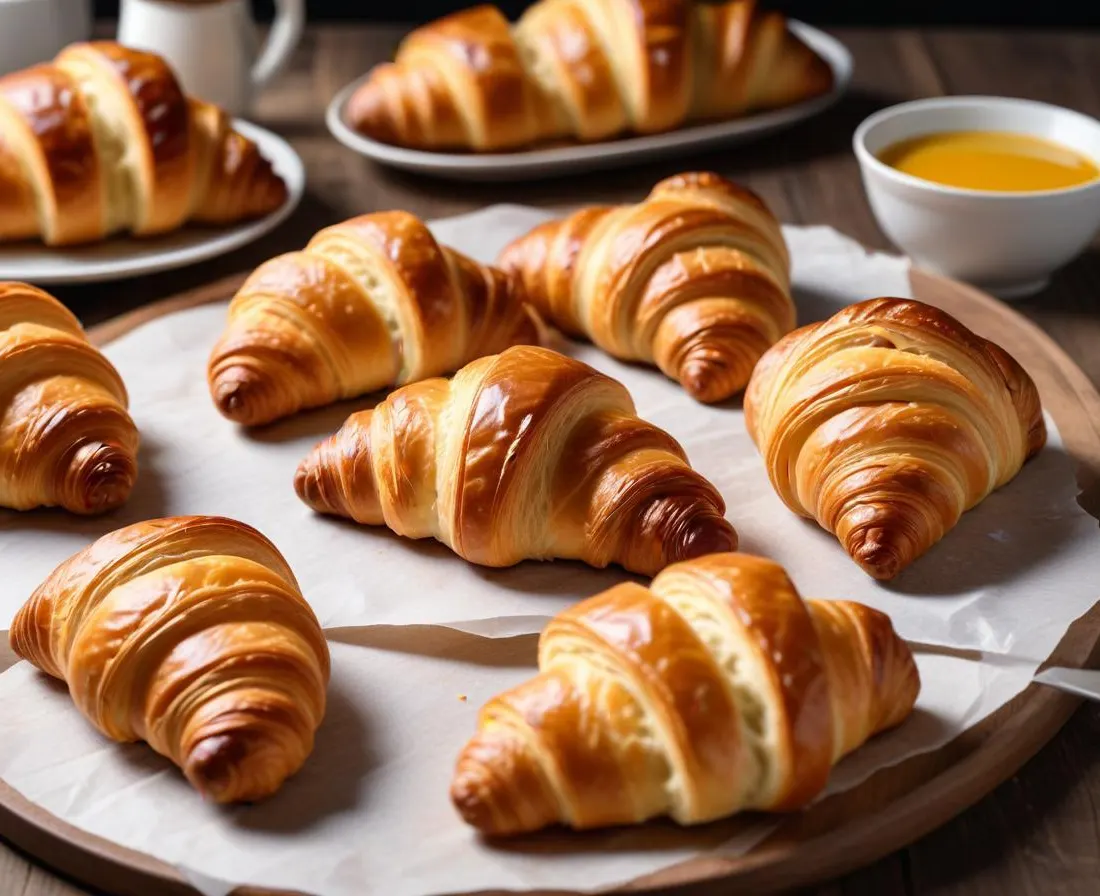 Croissants Maison Croustillants