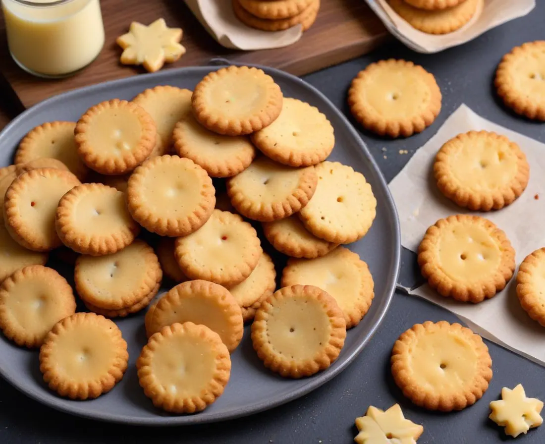 Cookies Salés, Oignons Caramélisés et Comté