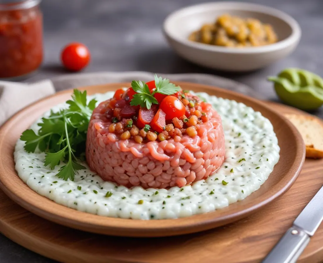Tartare Boréal de Truite Fumée