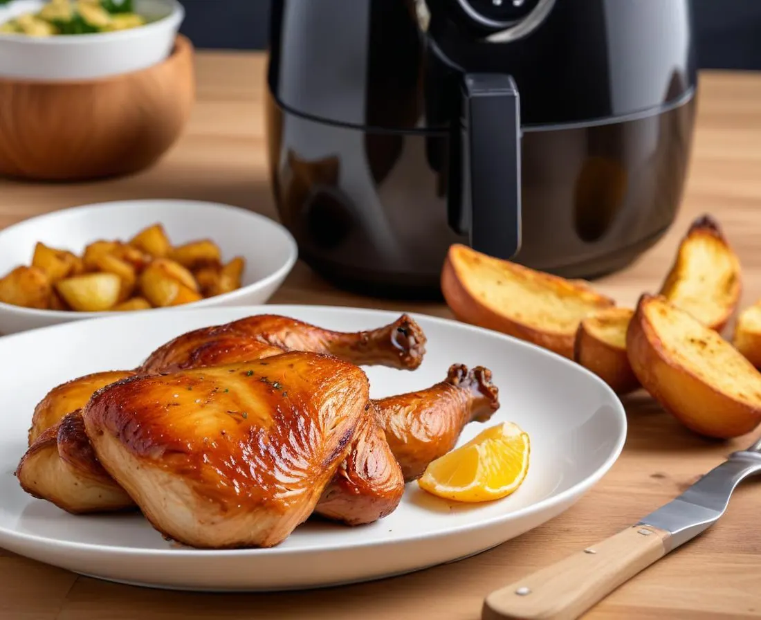 Cuisse de canard croustillante à l'airfryer
