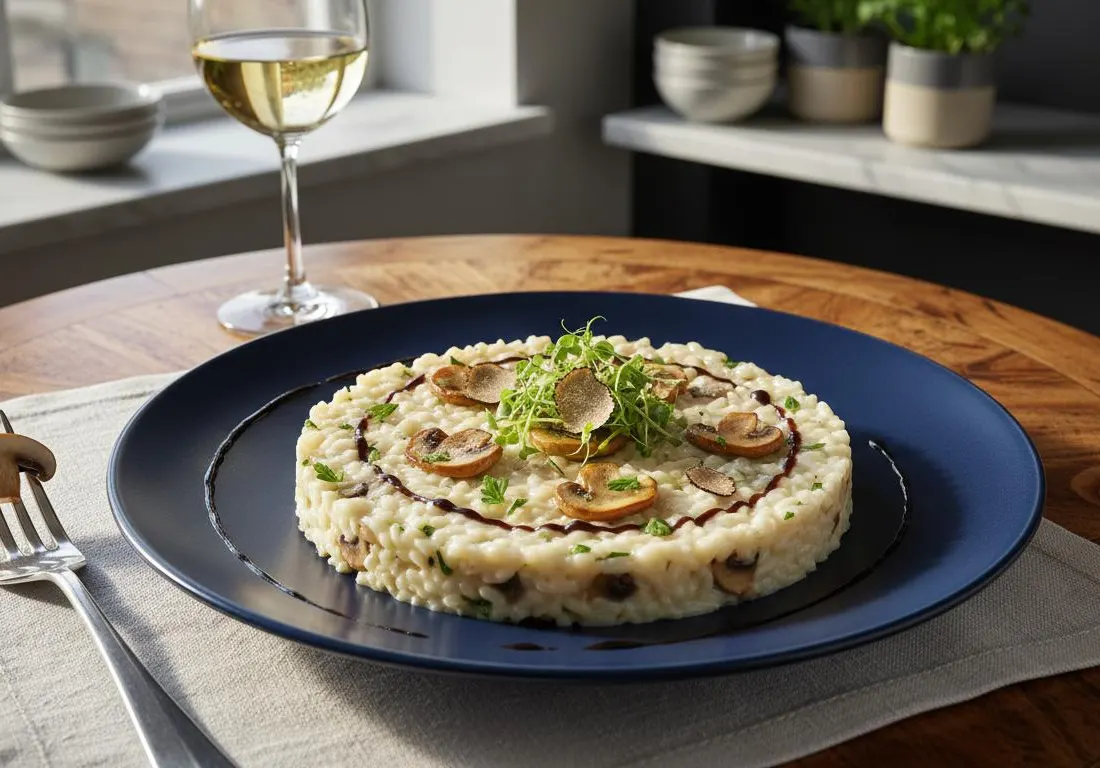 Le Risotto Mystère aux Champignons de Paris