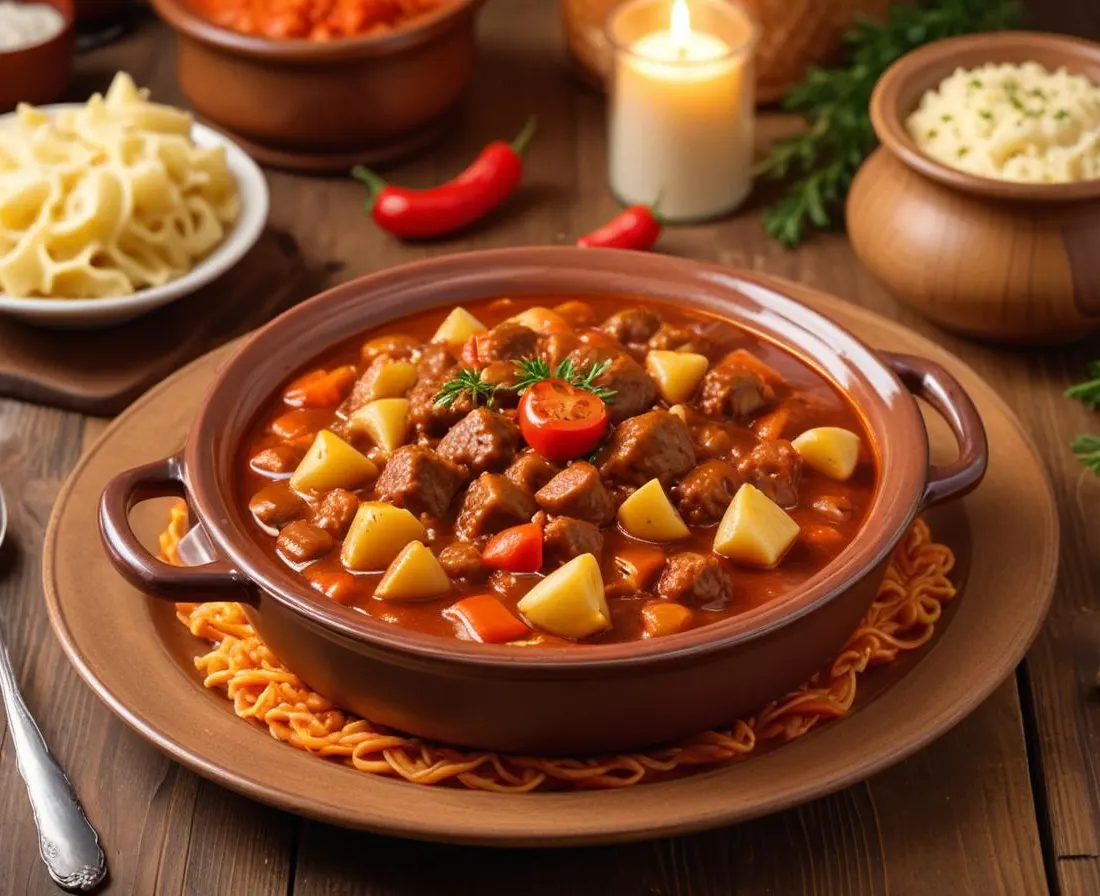 Goulash hongrois authentique