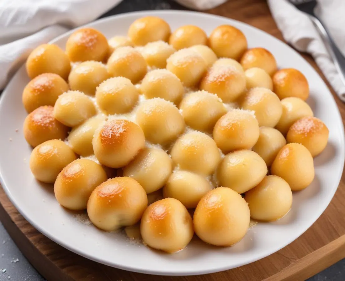 Gnocchis maison à la crème de parmesan