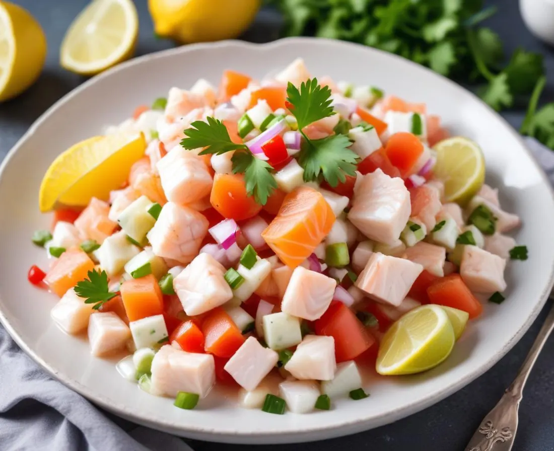 Ceviche de Poisson Blanc Rafraîchissant
