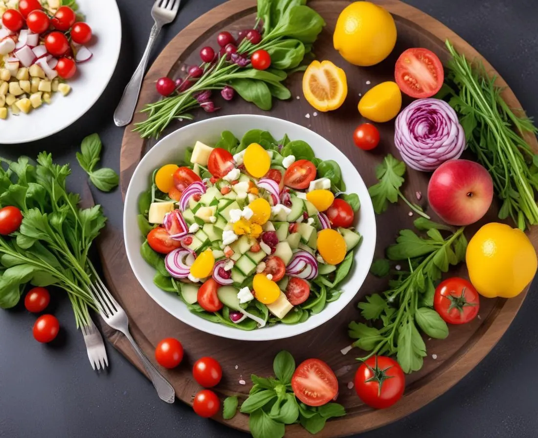 Salade de printemps fraîcheur