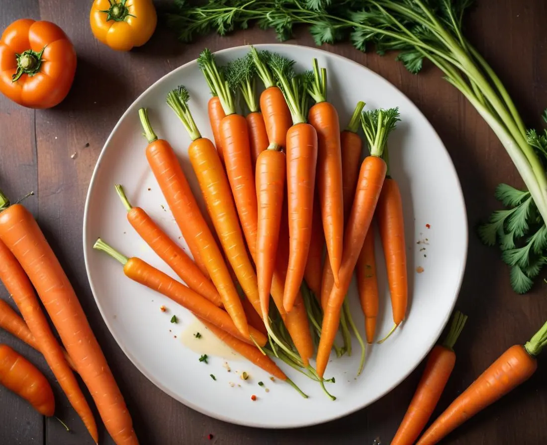 Carottes rôties au four