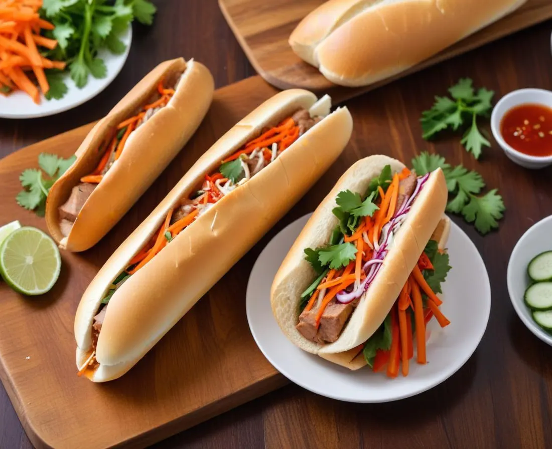 Banh mi traditionnel vietnamien