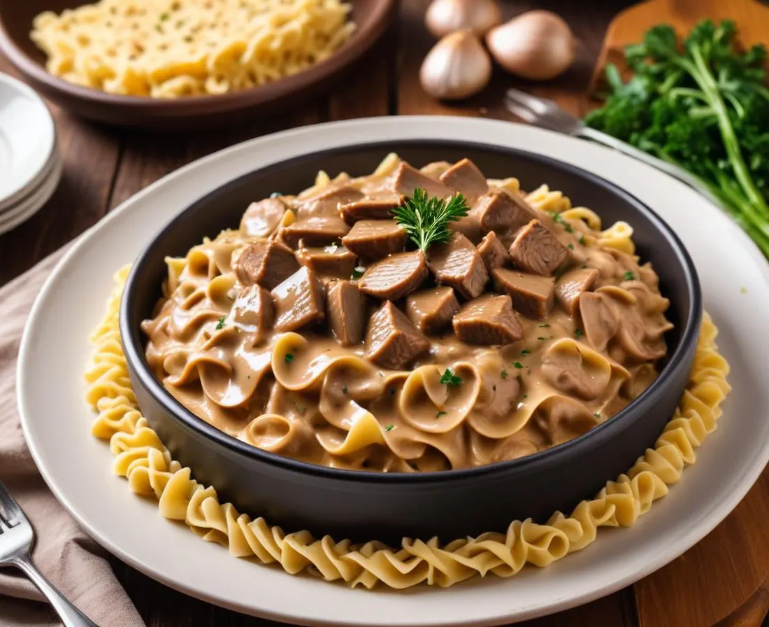 Bœuf Stroganoff