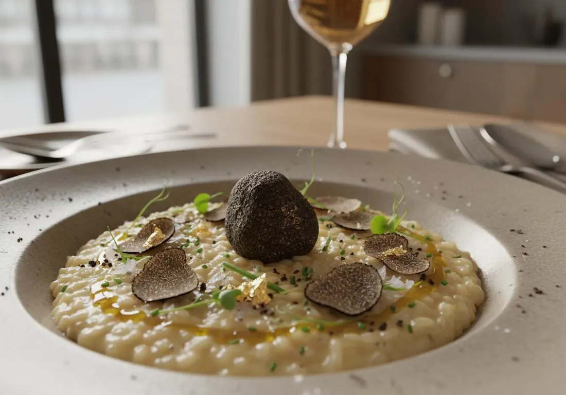 Risotto Mystère à la Truffe Noire