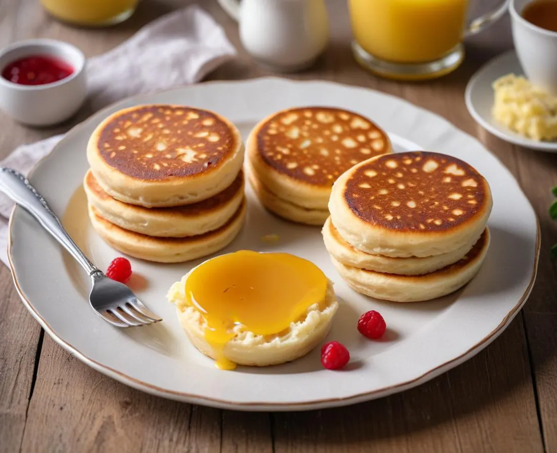 Crumpets anglais