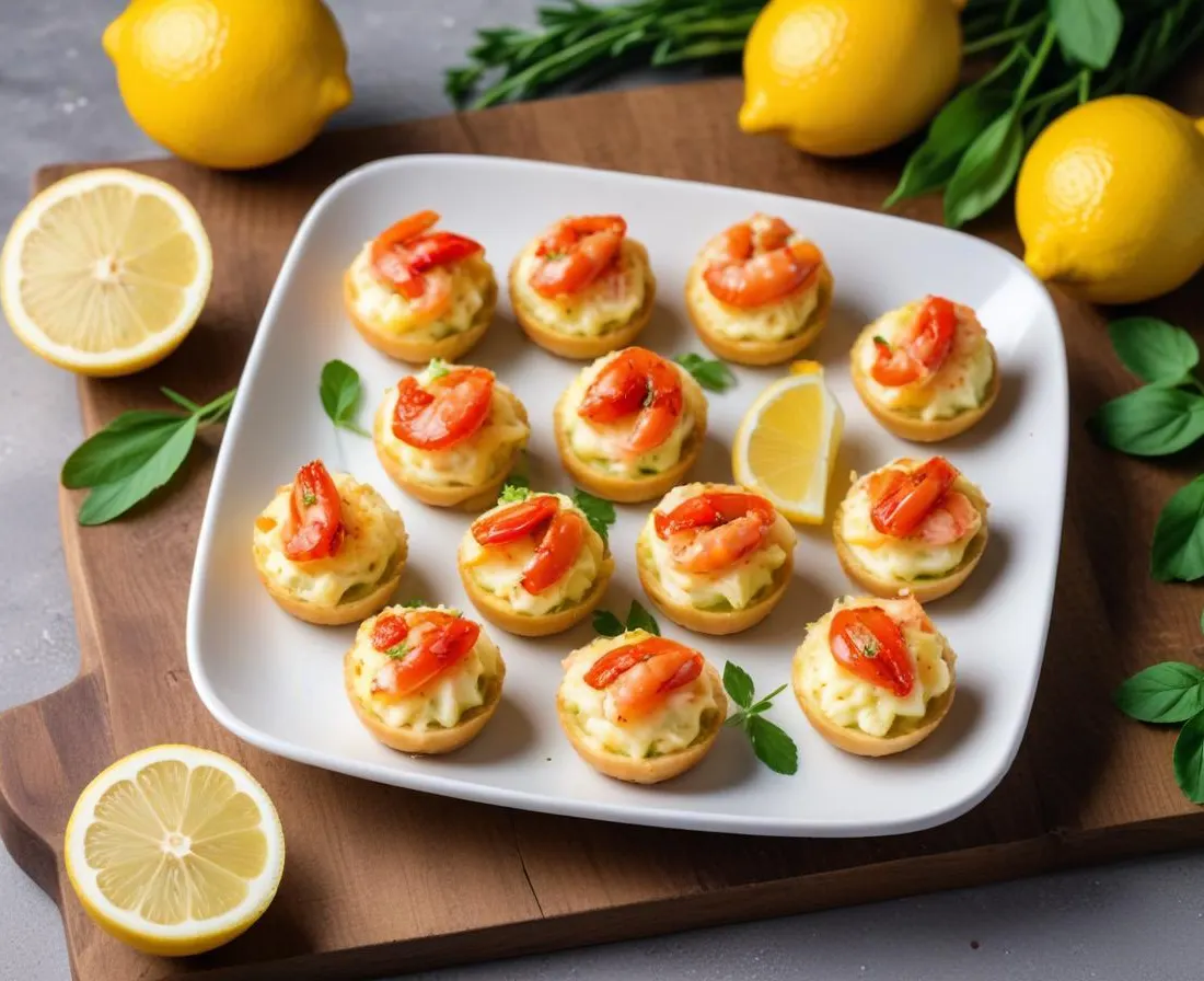 Bouchées Fraîches au Crabe et Citron Vert