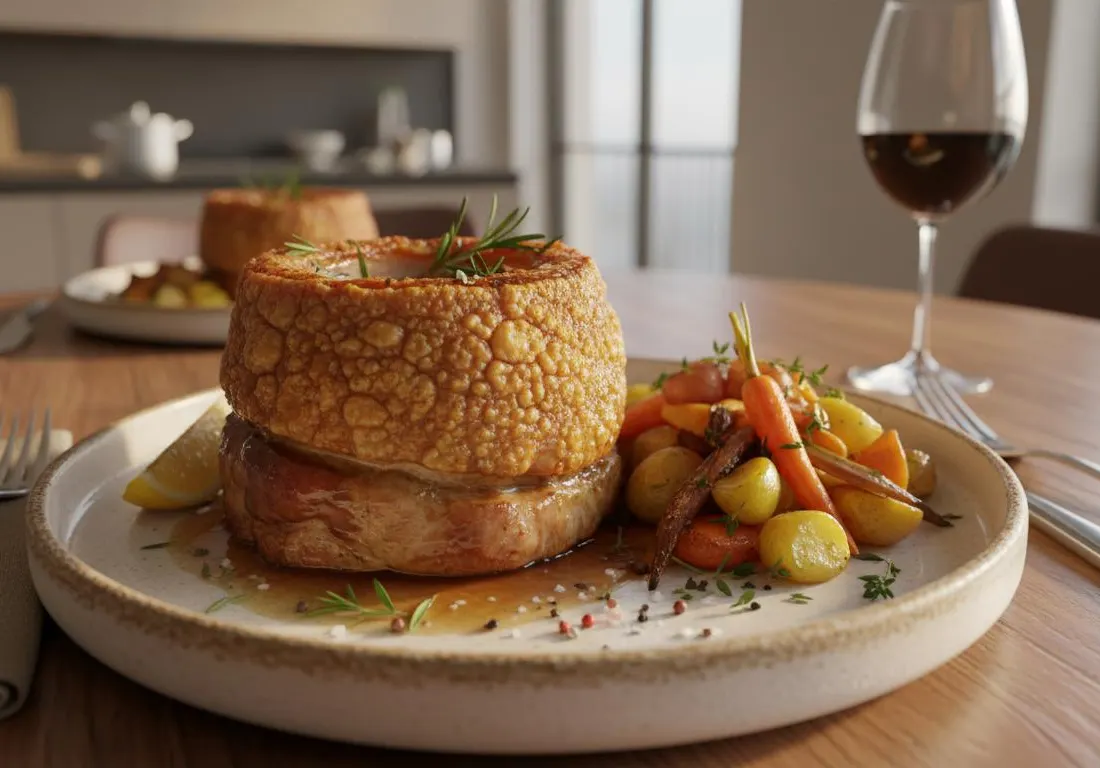Rouelle de Porc Croustillante et Fondante à l'Airfryer