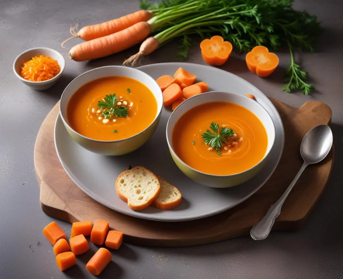 Soupe carottes et gingembre