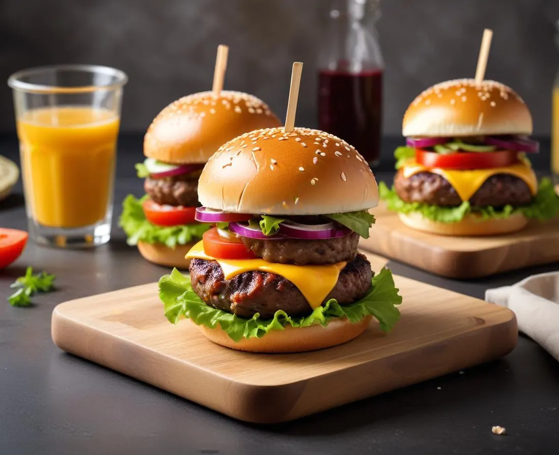 Verrines façon Burger