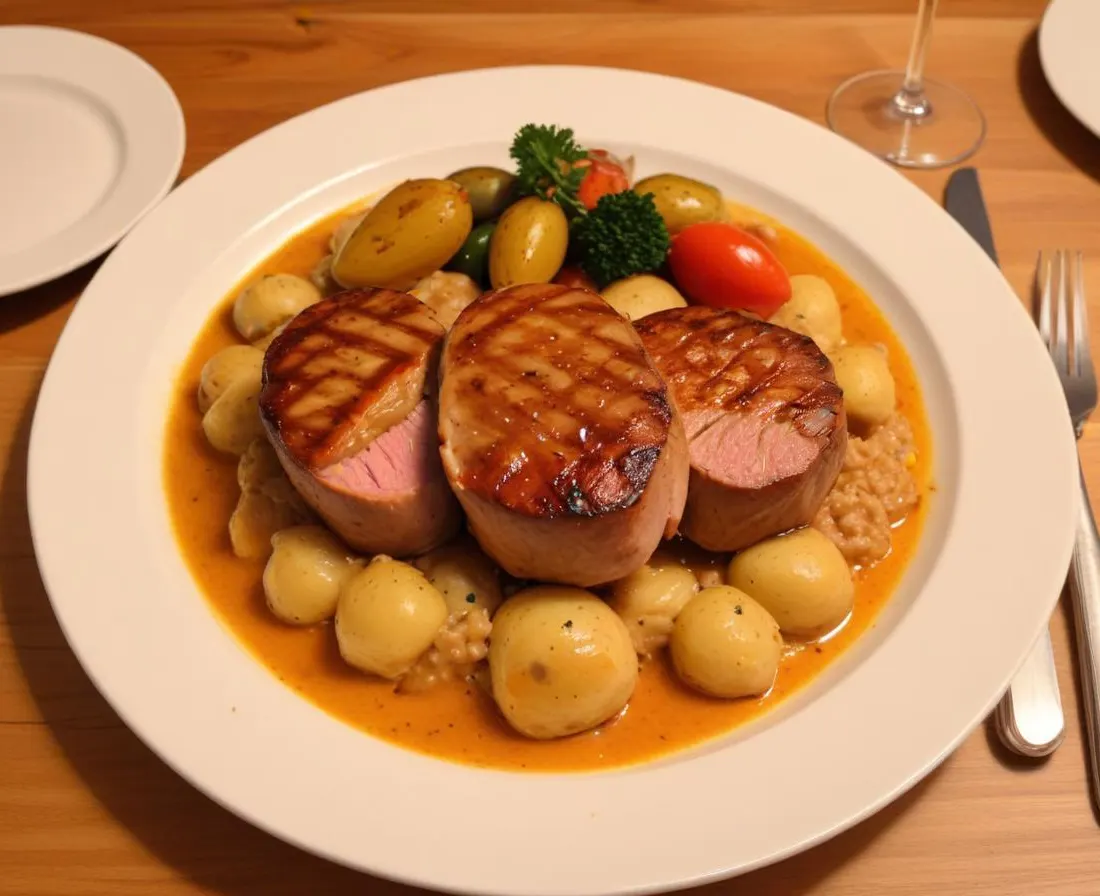 Andouillette au four, un délice lyonnais revisité