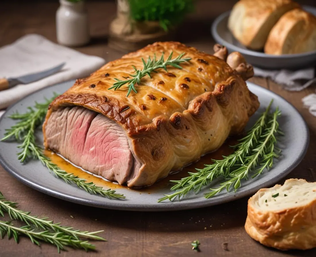Carré d'agneau en croûte d'herbes