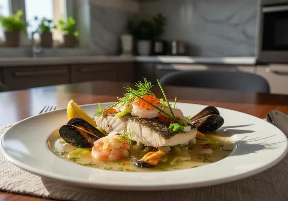 Brochet au Court-Bouillon Express au Cookeo