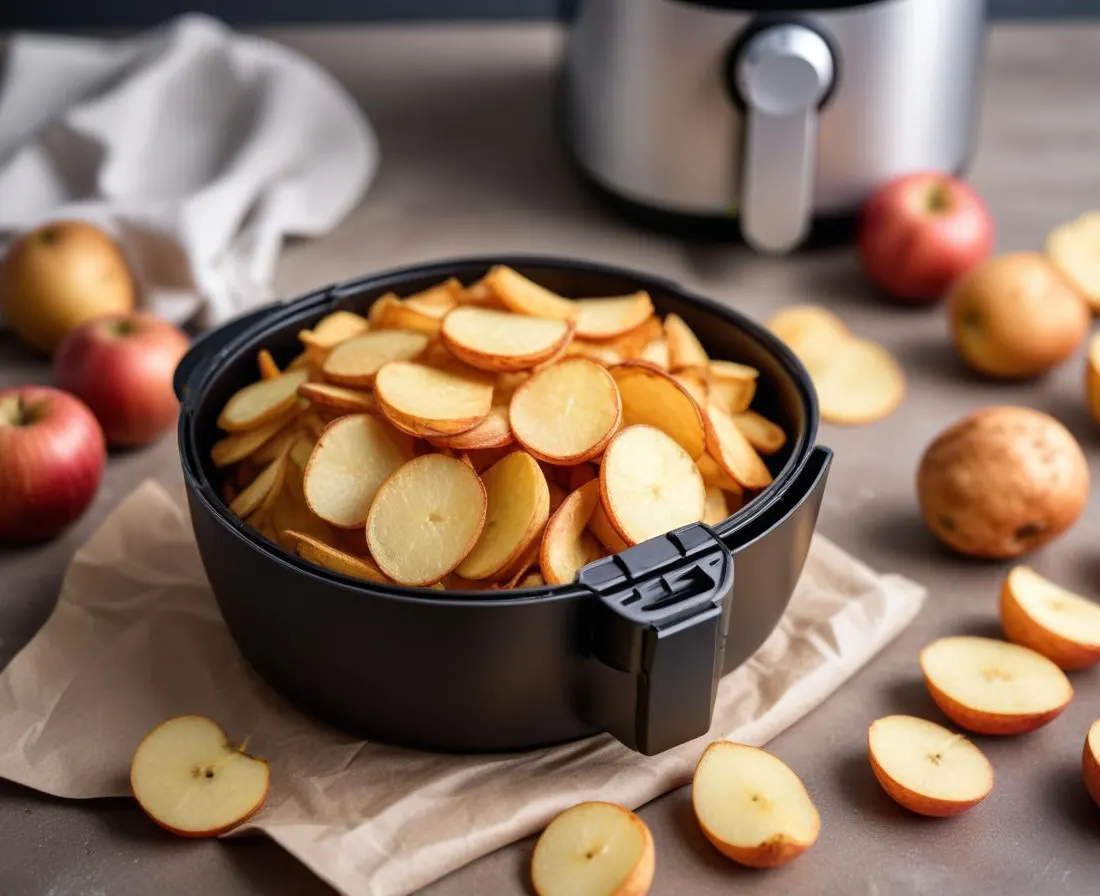 Chips de pommes de terre ou de patates douces au AirFryer