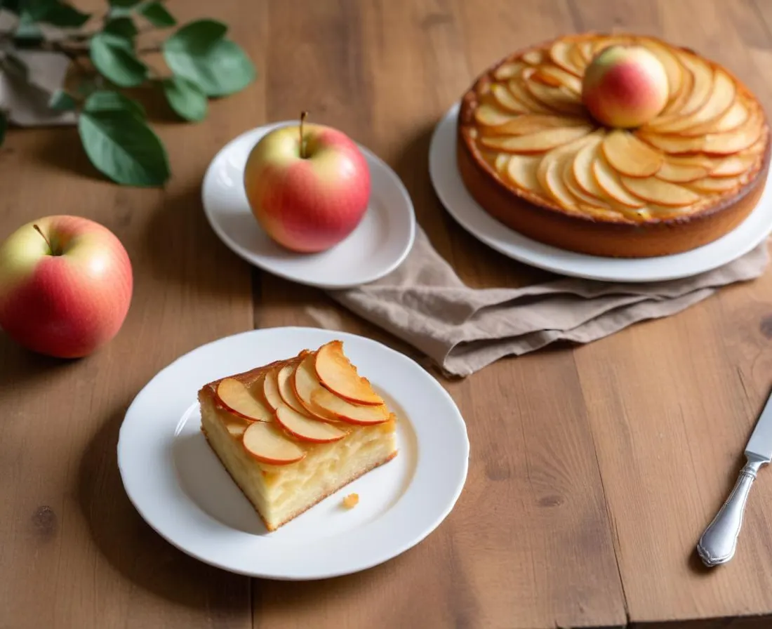 Gâteau Invisible aux Pommes